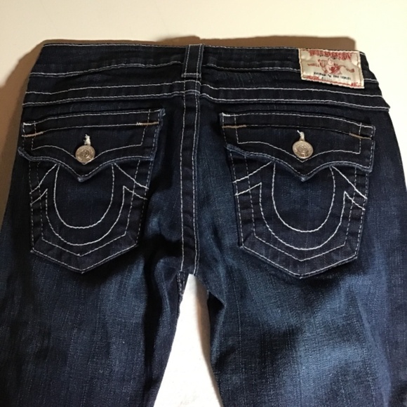😎#299, True Religion, “Billy “, new condition, size=28, rise=7, length=32, 🔥 - Picture 4 of 5